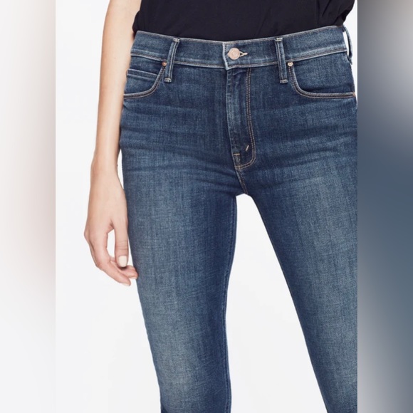 Mother💕The Cha Cha Fray in Girl Crush Jeans Size 26 - Picture 6 of 16